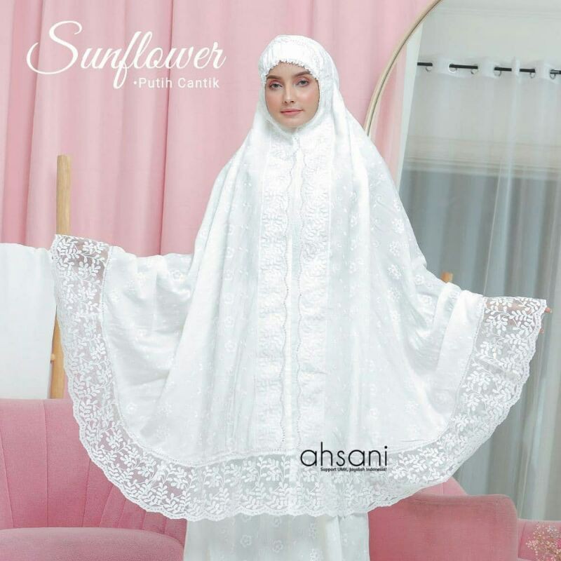 mukena ahsani sunflower