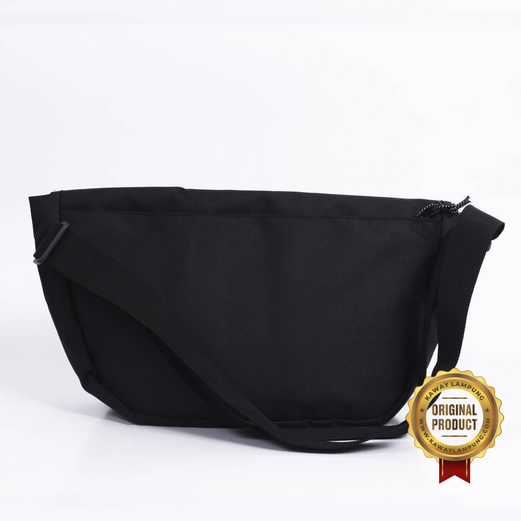 TAS SELEMPANG PRIA WANITA - KAWAY AGO BLACK