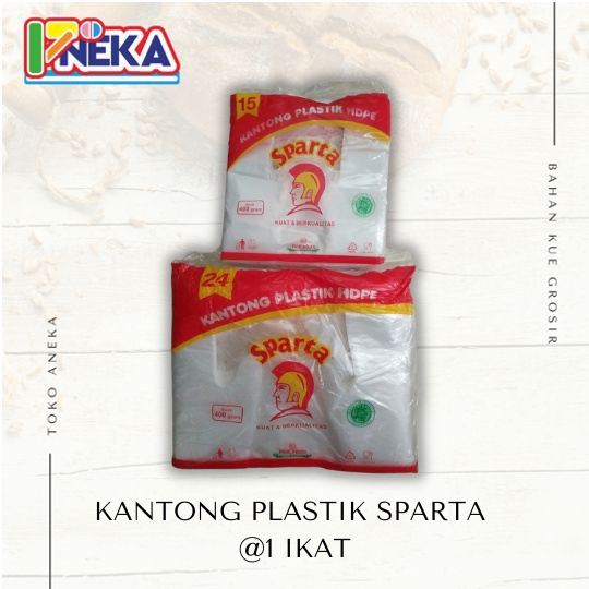 Kantong Plastik Sparta @1 Ikat
