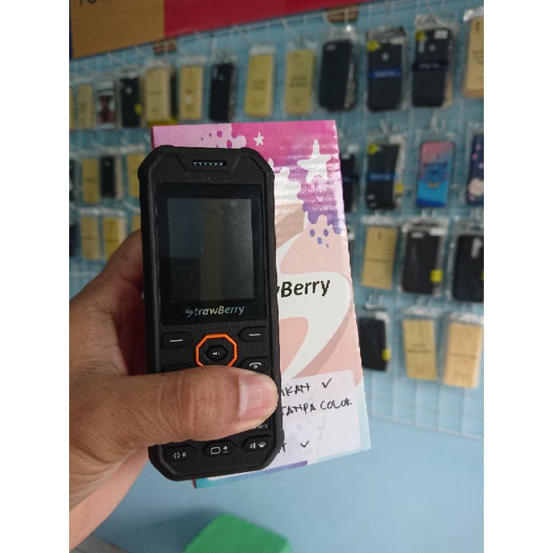 Strawberry Rugged Phone (Anti Percikan Air)