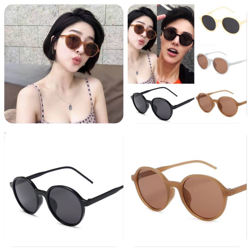 KACAMATA HITAM UV FASHION KOREA BULAT+box