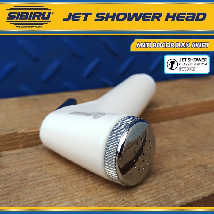 Kepala Jet Shower Kloset Toilet Kamar Mandi / Bidet Head Cebok Semprotan Toilet Closet WC - Ivory