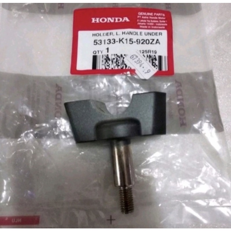 DUDUKAN STANG HOLDER CB 150 LED RAISER ORIGINAL ASLI SEBELAH KIRI