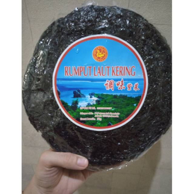 

Rumput laut kering/ci chai