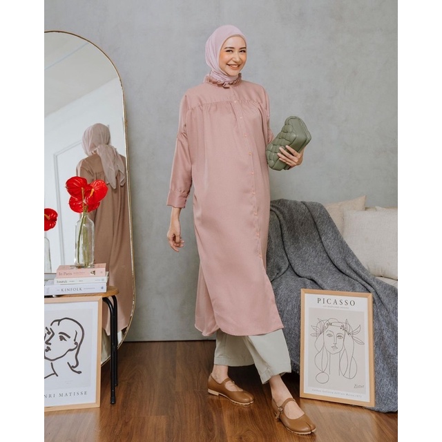 (MSB) TUNIK HATARI DAILY BUSUI TUNIK MOSCREPE