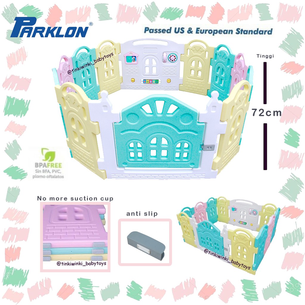 Parklon classic FENCE CASTLE UPGRADED size 8+2 / 10+2 / 12+2