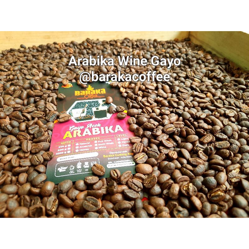 

Arabika Gayo Wine Fermented 30 dan 45 Hari | Baraka Coffee