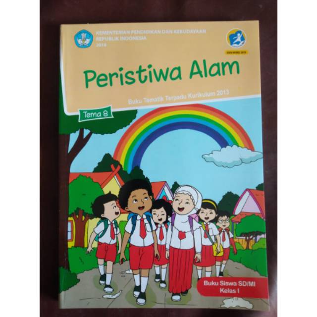 Buku tematik SD kelas 1 tema 8