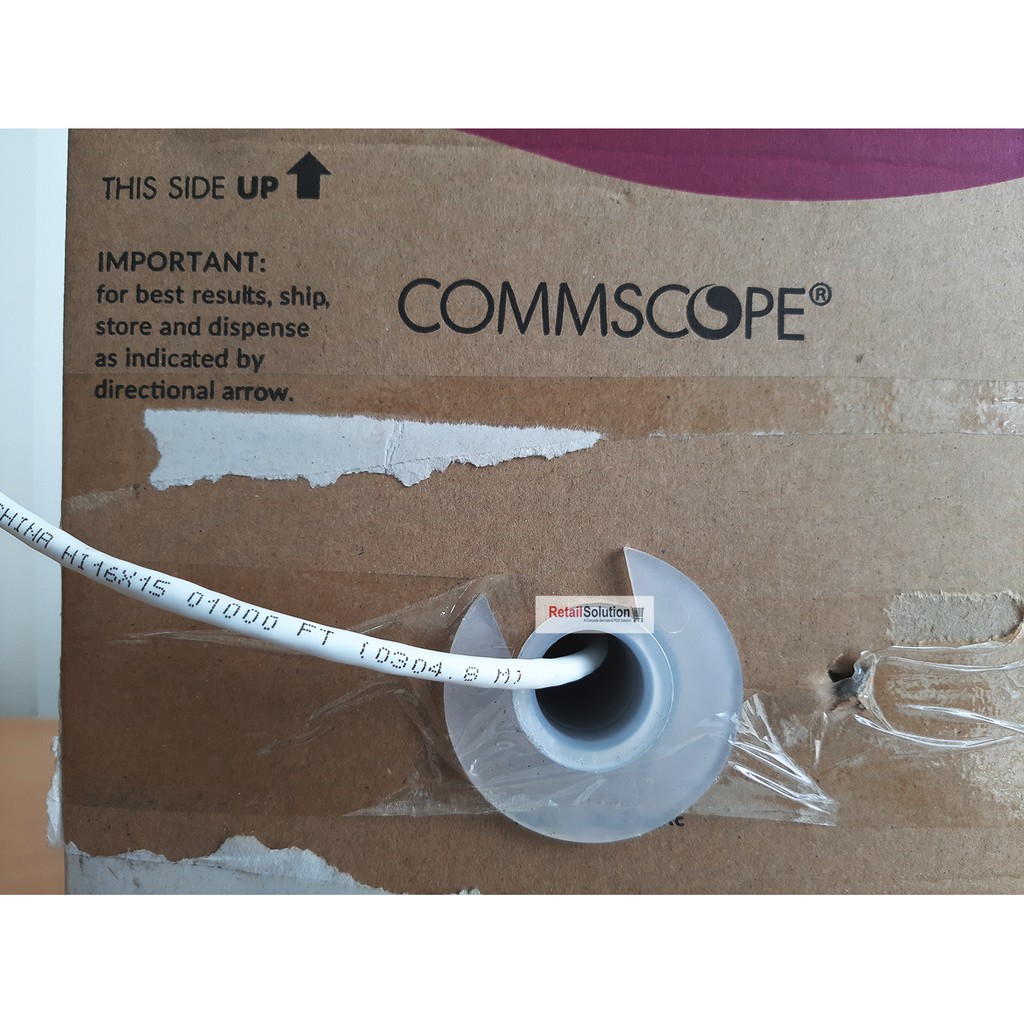 Commscope AMP CAT5e CAT5 UTP - Kabel Jaringan LAN 1000 Feet 305M