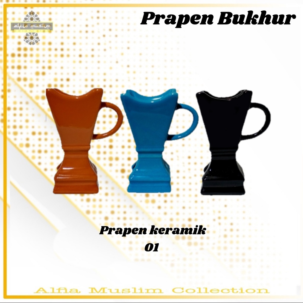 Prapen Mabhara Antik/Tempat Pembakaran Buhur/Prapen Keramik Tutup