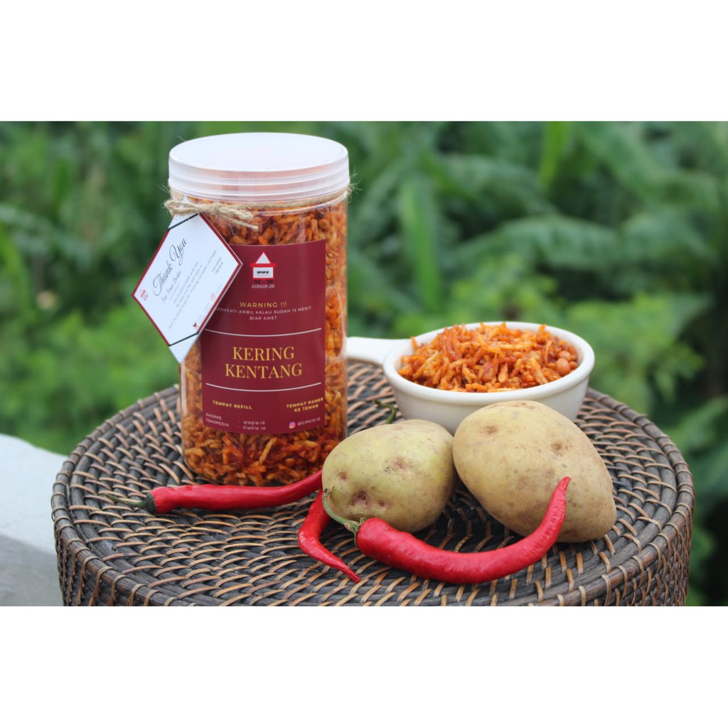 

Kering Kentang/Kering Kentang Mustofa 300 gram Gipgip.id
