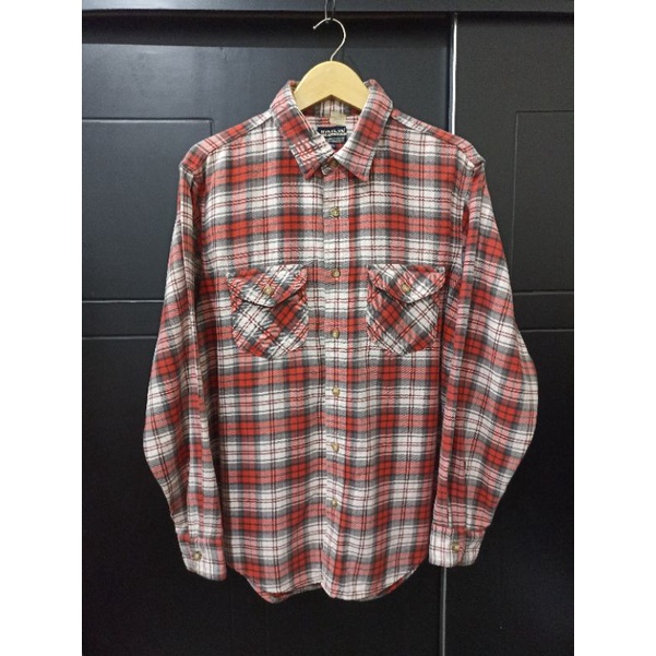 kemeja flanel edwin co size XL