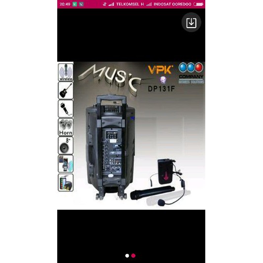 portable meeting sound audio VPK Murah