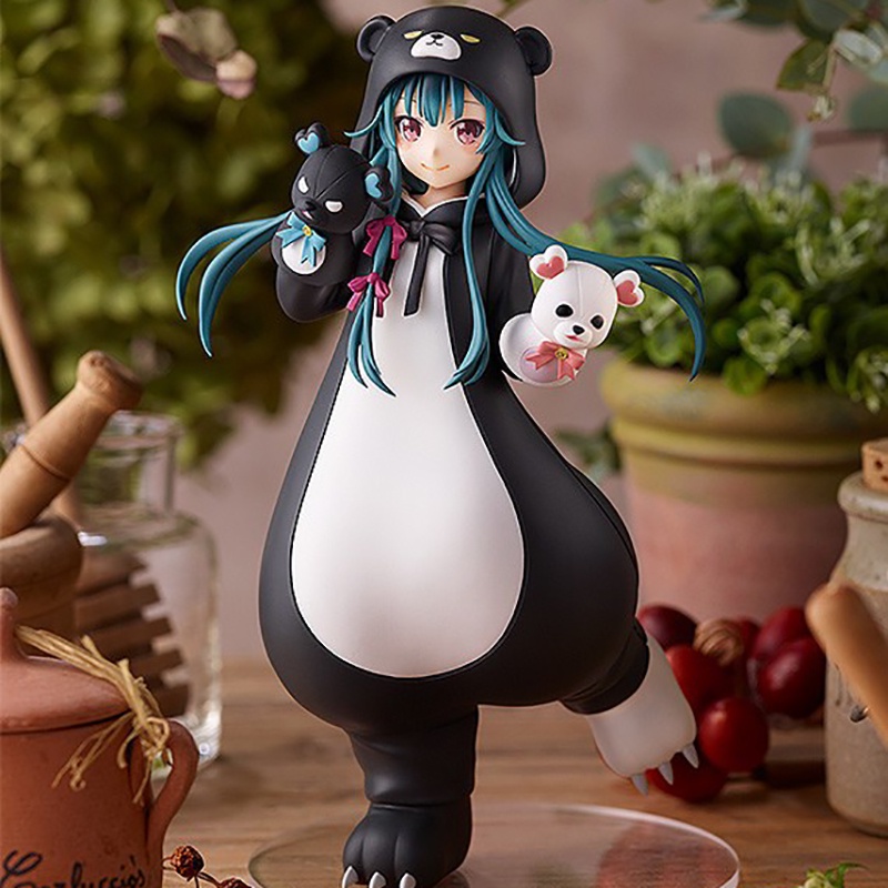 Mainan Action Figure Anime Kuma Kuma Kuma Beruang Putih Hitam YUNA Untuk Hadiah Aldult