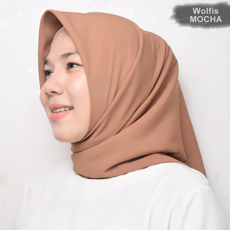 30 Ide Keren Kerudung Segi  Empat  Warna  Mocca  The 