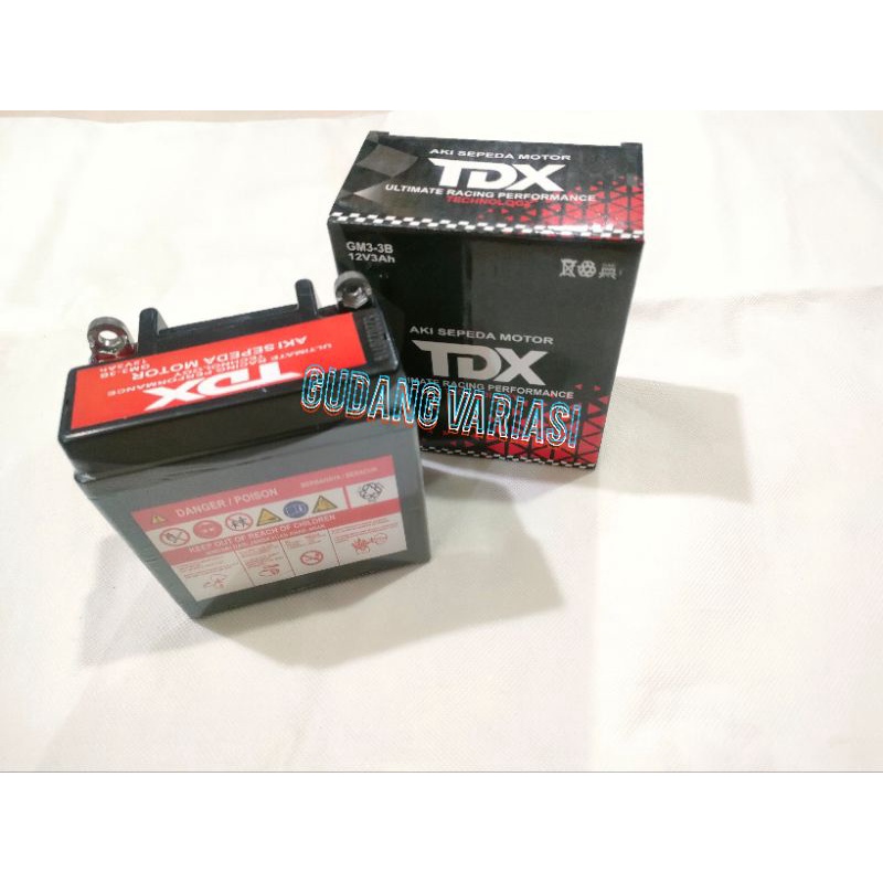 Aki kering motor rx king ninja 150 r TDX asli original | GARANSI 1 TAHUN