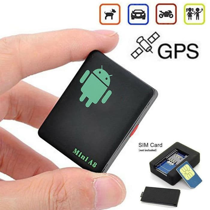Terbaru GPS Tracker Mobil A8 Alat Sadap Suara mini Real Time GSM  - FAZILA TRONIK