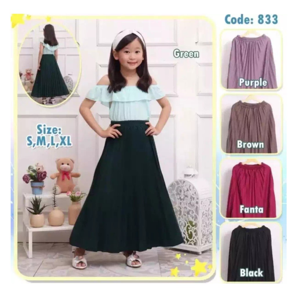 rok plisket anak / rok plisket / rok plisket premium / ROK ANAK PEREMPUAN