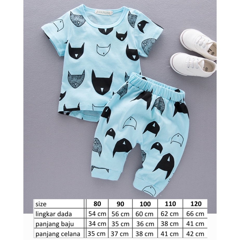 STELAN BAJU ANAK PEREMPUAN ANAK LAKI LAKI IMPORT MURAH KEKINIAN
