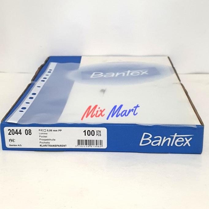

Bantex Pocket Folio F4 0.06Mm Pp Clear 2044 Isi 100 Lembar Terlaris