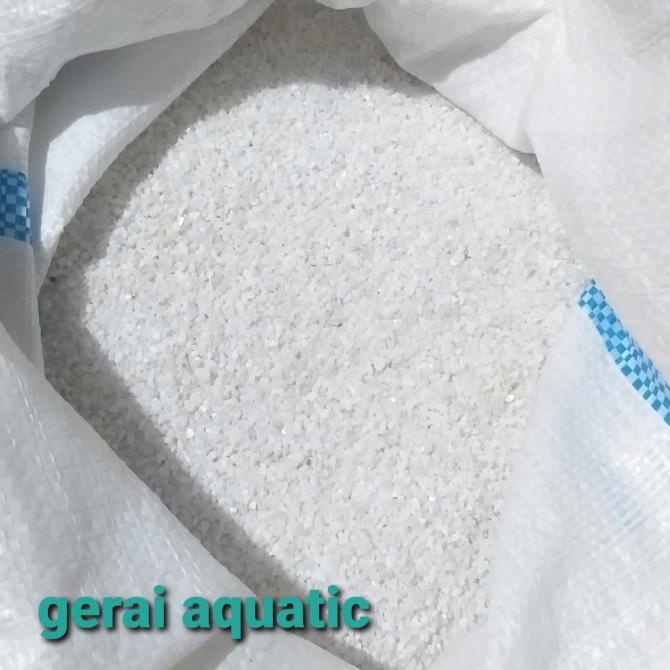 1karung pasir silika putih no 2 aquascape aquarium
