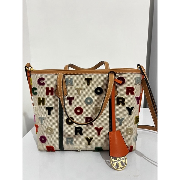 Preloved Authentic Tory burch Perry Fil Coupe Small