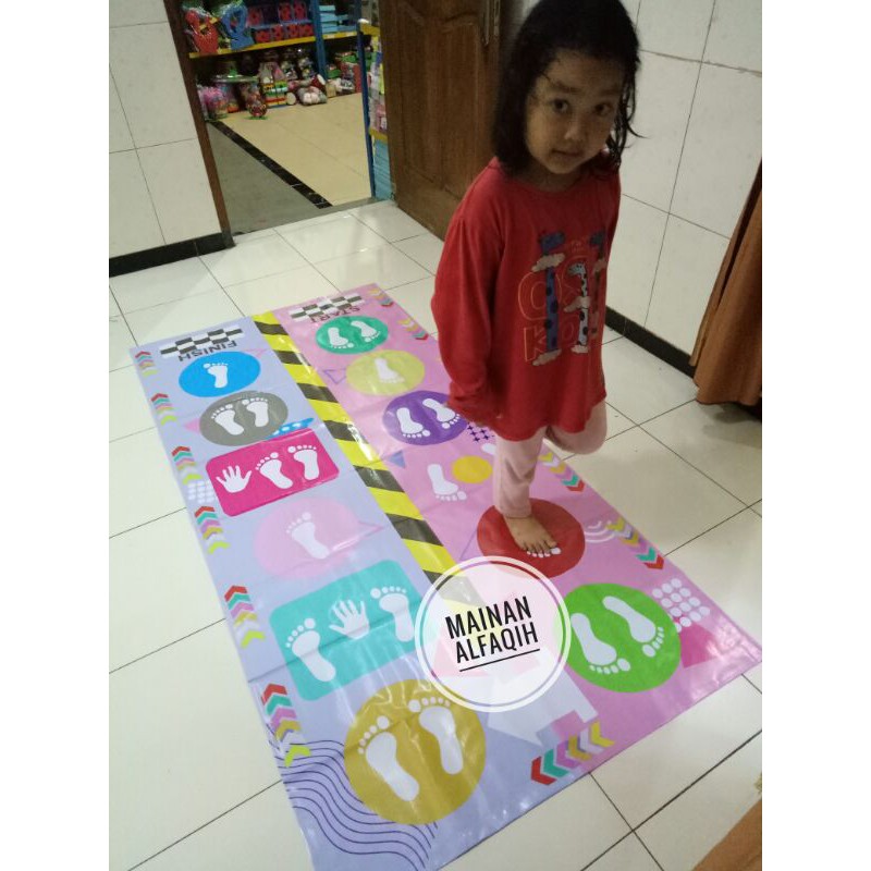 Mainan Edukasi Jejak Kaki dan Tangan 2 x 1 M