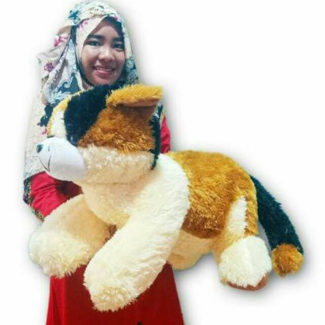Boneka kucing jumbo