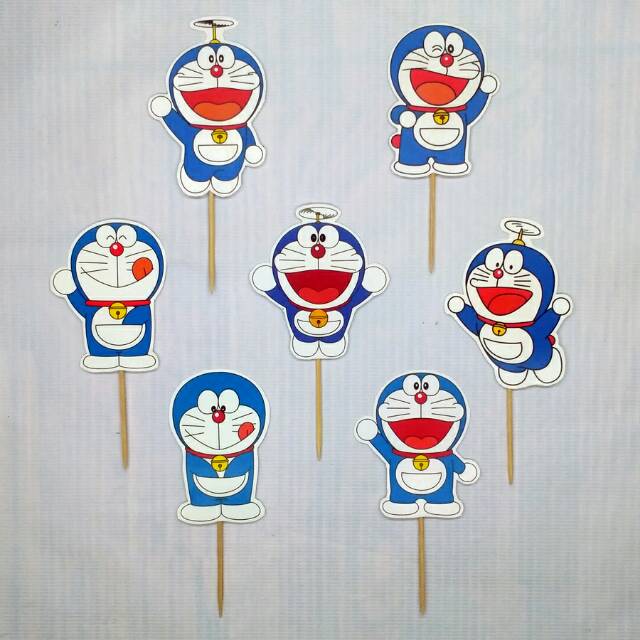 Termurah Topper Tusuk Karakter Doraemon / Cake Topper BA9bWOSaJMQg9