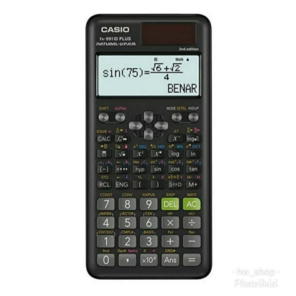 

Kalkulator Scientific Casio FX 991 ID Plus Original