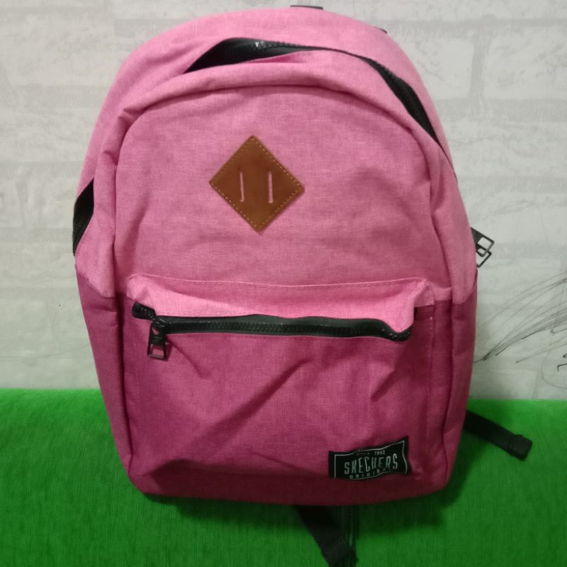 Tas sekolah  Skechers original pink