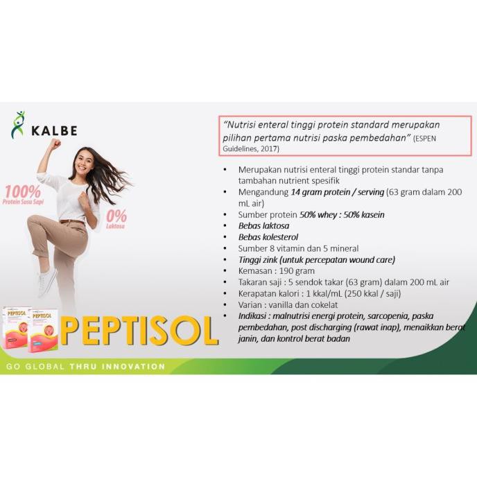 

Paling Laku Peptisol - Vanilla Dan Coklat - Susu Diet Khusus - Nutrisi Pasca Sakit - Vanila