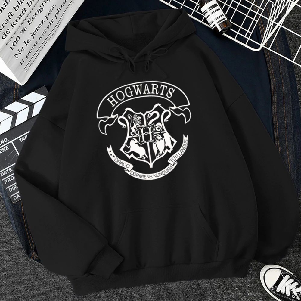 HOODIE PRIA HOGWARTS DORMIENS - ATASAN KEREN KEKINIAN PREMIUM
