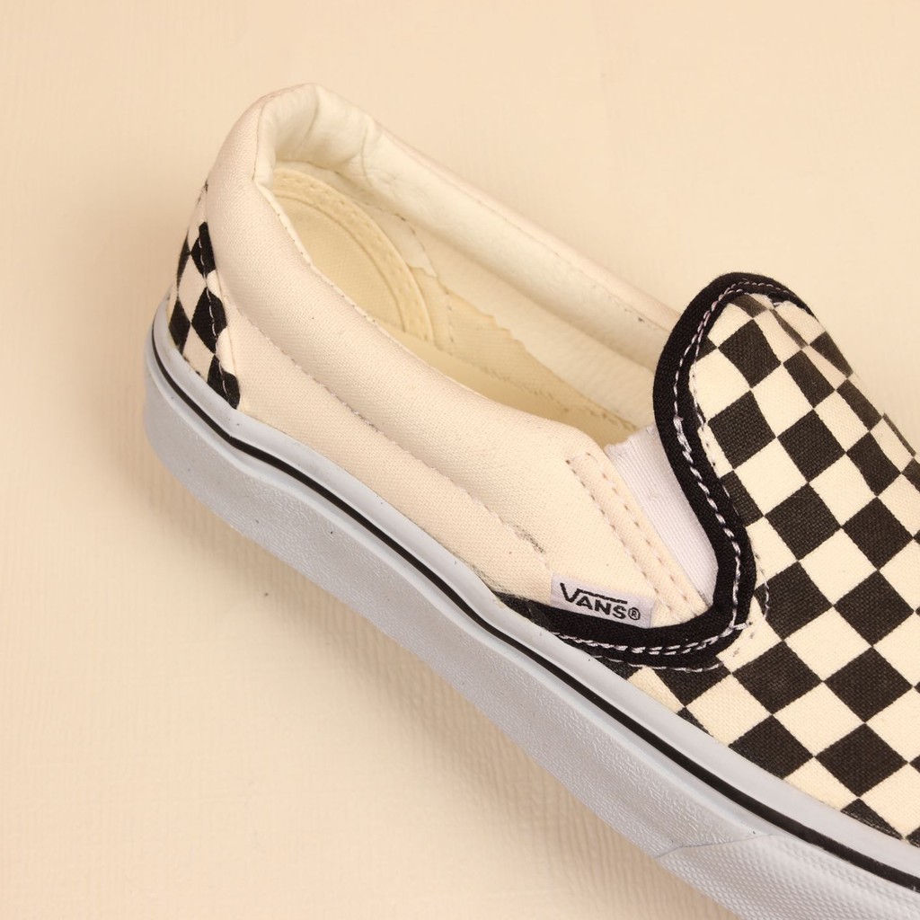 Vans Slip On Checkerboard Black White