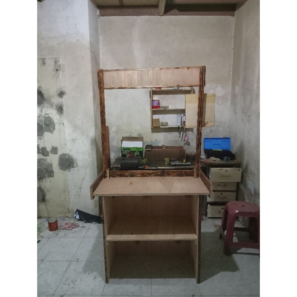 BOOTH PORTABLE LIPAT BONGKAR PASANG P90×L50×T180