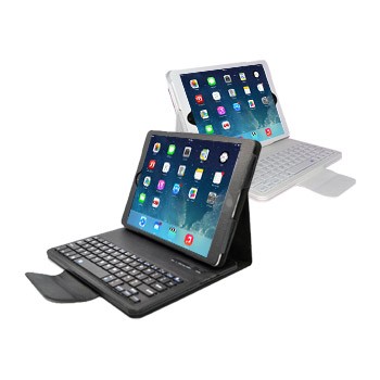 Removable Keyboard Leather Case Casing Cover for iPad Air