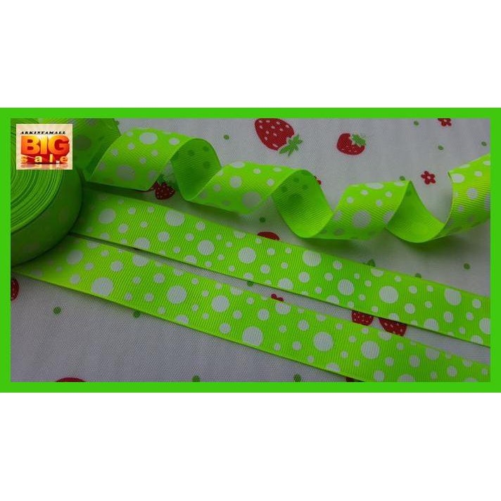 

KANANATIPEJ- PGM-29 PITA GROSSGRAIN MOTIF BUBBLE 1" (2.5CM) -ORIGINALLL.