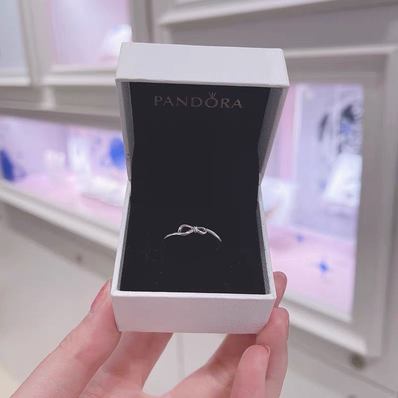 Pandora Cincin 925 Silver Desain Infinite Love Untuk Wanita