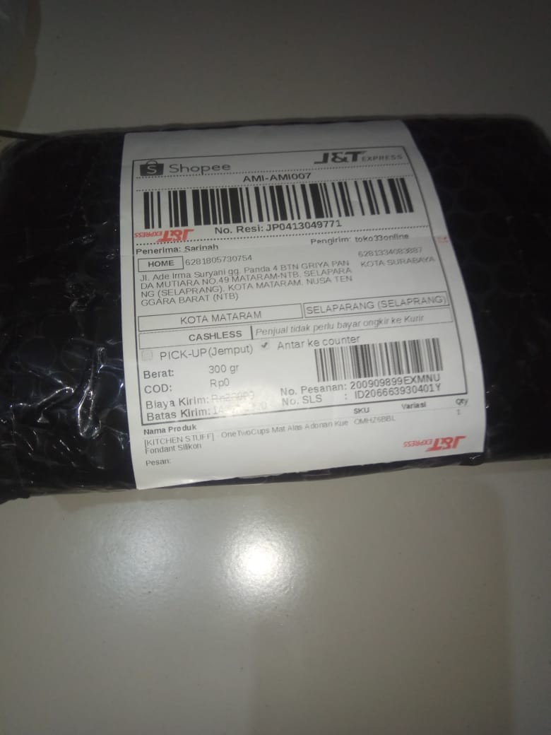 [kitchen Stuff] - Onetwocups Mat Alas Adonan Kue Fondant Silikon