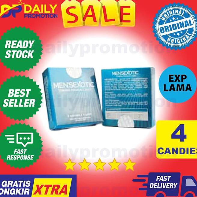 Gqvy Mensexotic Candy Permen Obat Vitalitas Stamina Kuat Laki Pria Dewasa Snyi