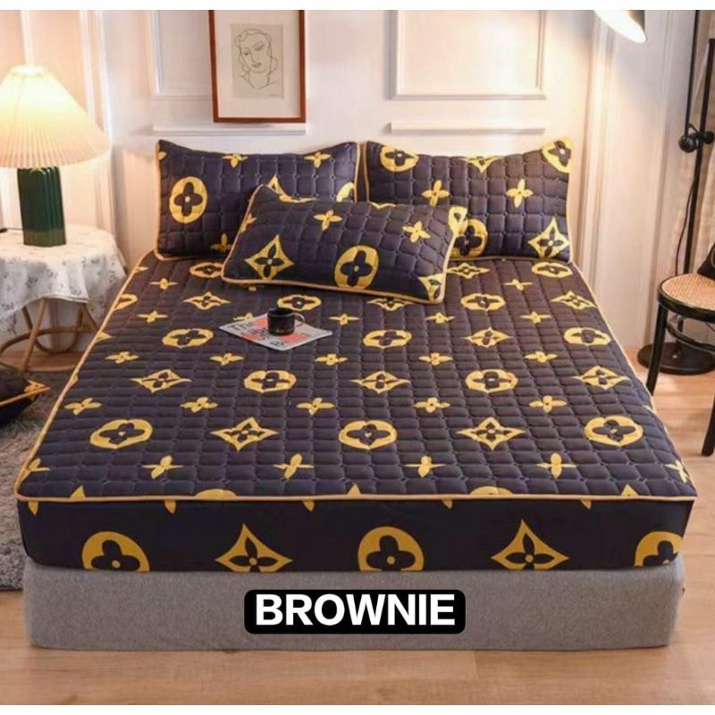 Sprei Waterproof Sprei Anti Ompol 180x200 200x200 160x200 120x200cm