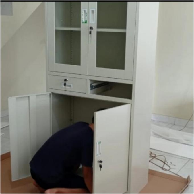 

lemari arsip, lemari besi tengah laci mt-008 Sae