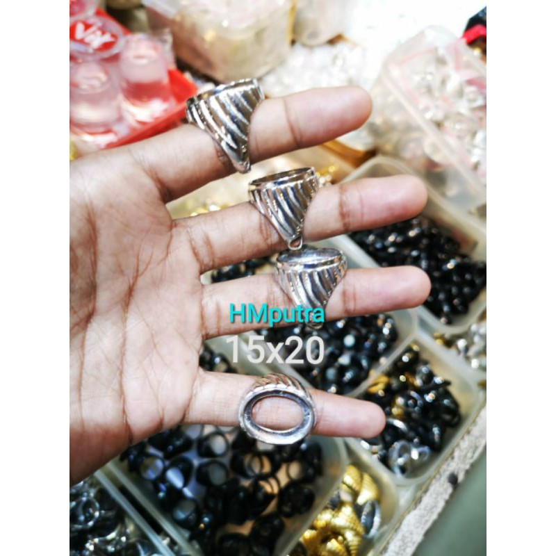Ring emban titanium super kualitas