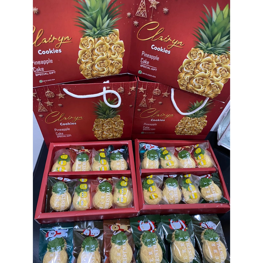 

Hampers Natal, Nastar Taiwan Jumbo (Pineapple Cookies)