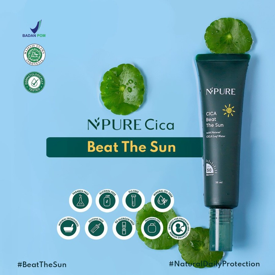 N'Pure Cica Beat The Sun SPF 50 PA++++