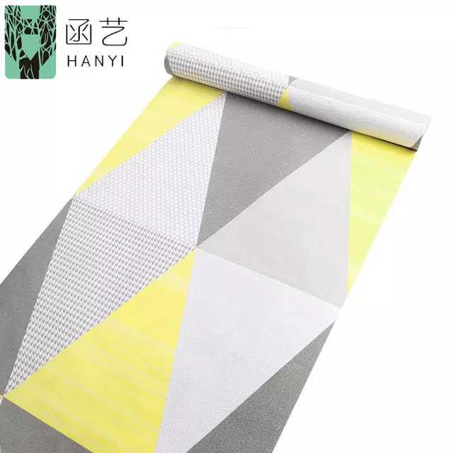 WALLPAPER DINDING 45 CM X 10 M / 9.5M STICKER SEGITIGA