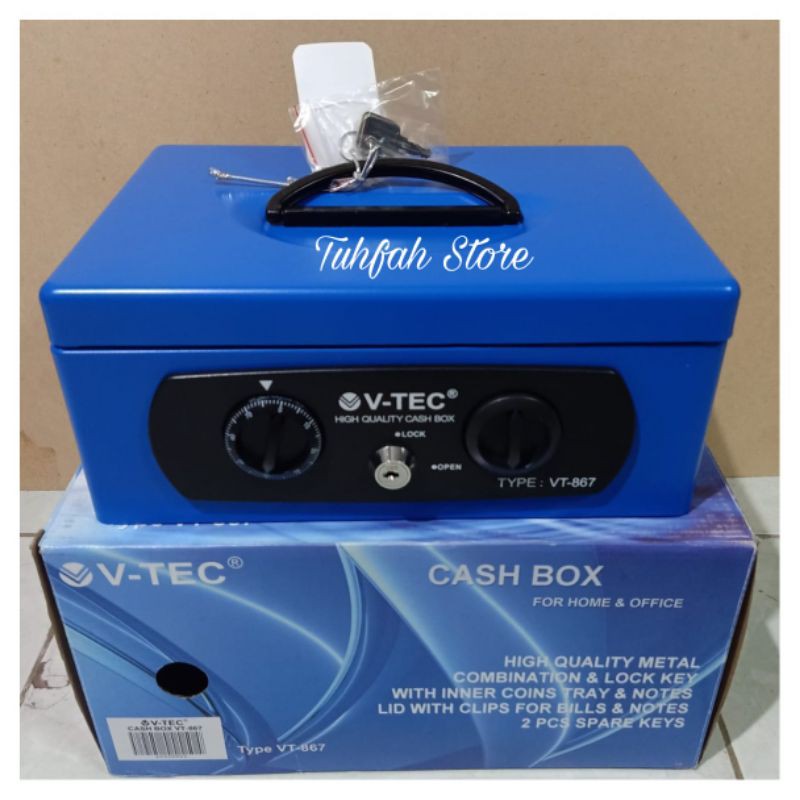 Cash Box VTEC VT-867 Tempat Simpan Uang Murah