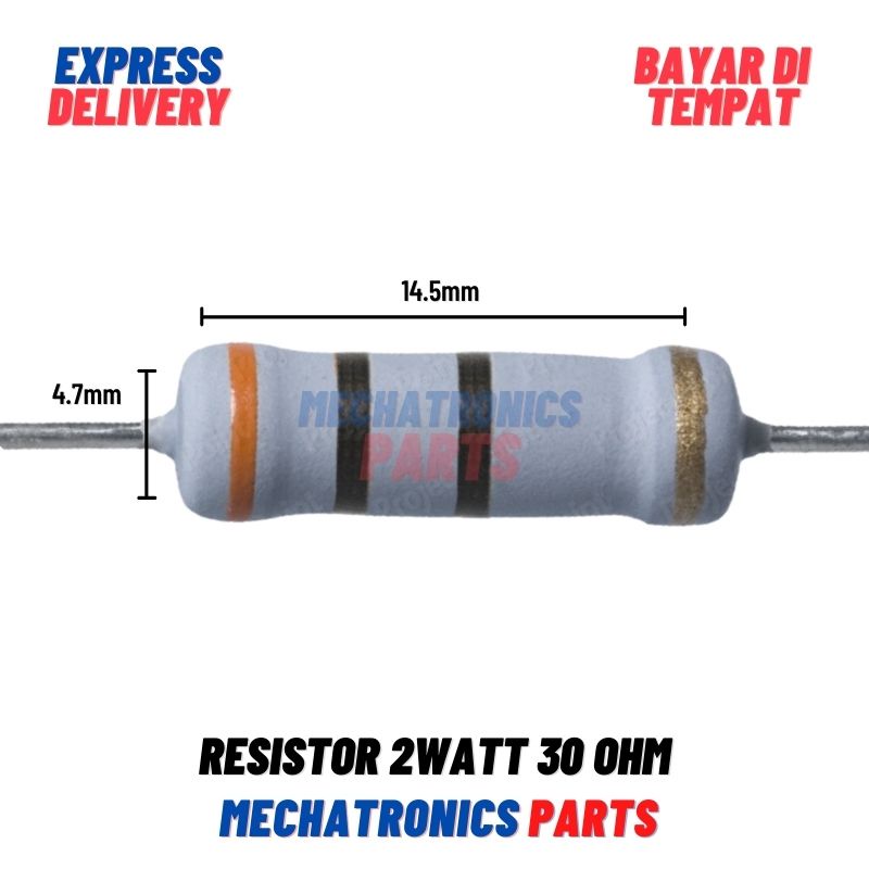 [PAS-9221] RESISTOR 2WATT 30OHM