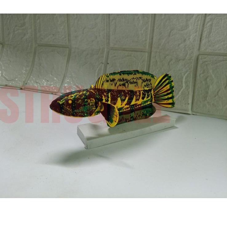 [KODE PRODUK BGI7T8099] PATUNG WAYANG BONEKA CHANA AURANTI, YELLOW MARU, RED MARU/IKAN GABUS (STRUGG