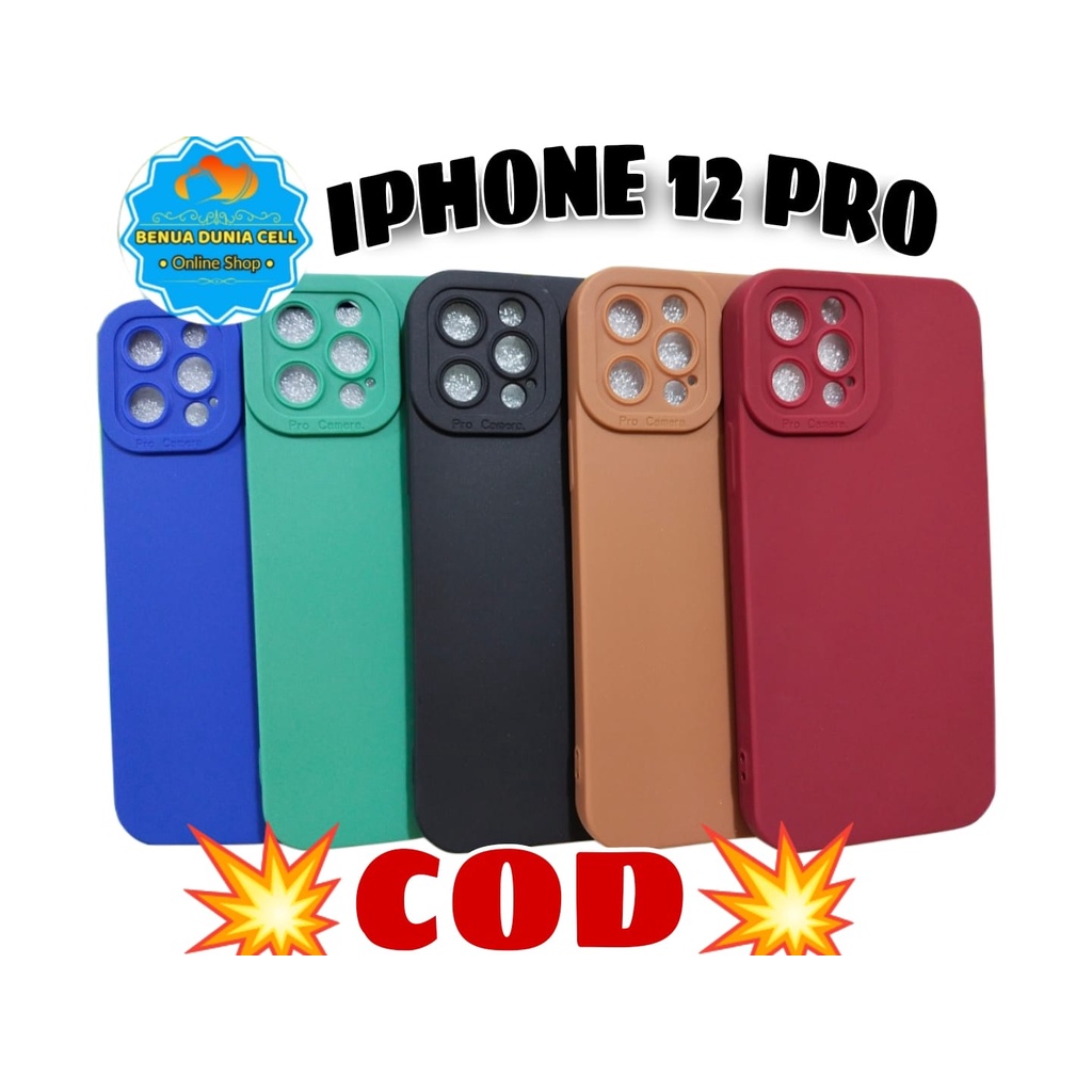 FOR IPHONE 12, 12PRO, 12PRO MAX - SOFTCASE PRO KAMERA PC FOR IPHONE 12 // 12 PRO // 12 PRO MAX - BDC